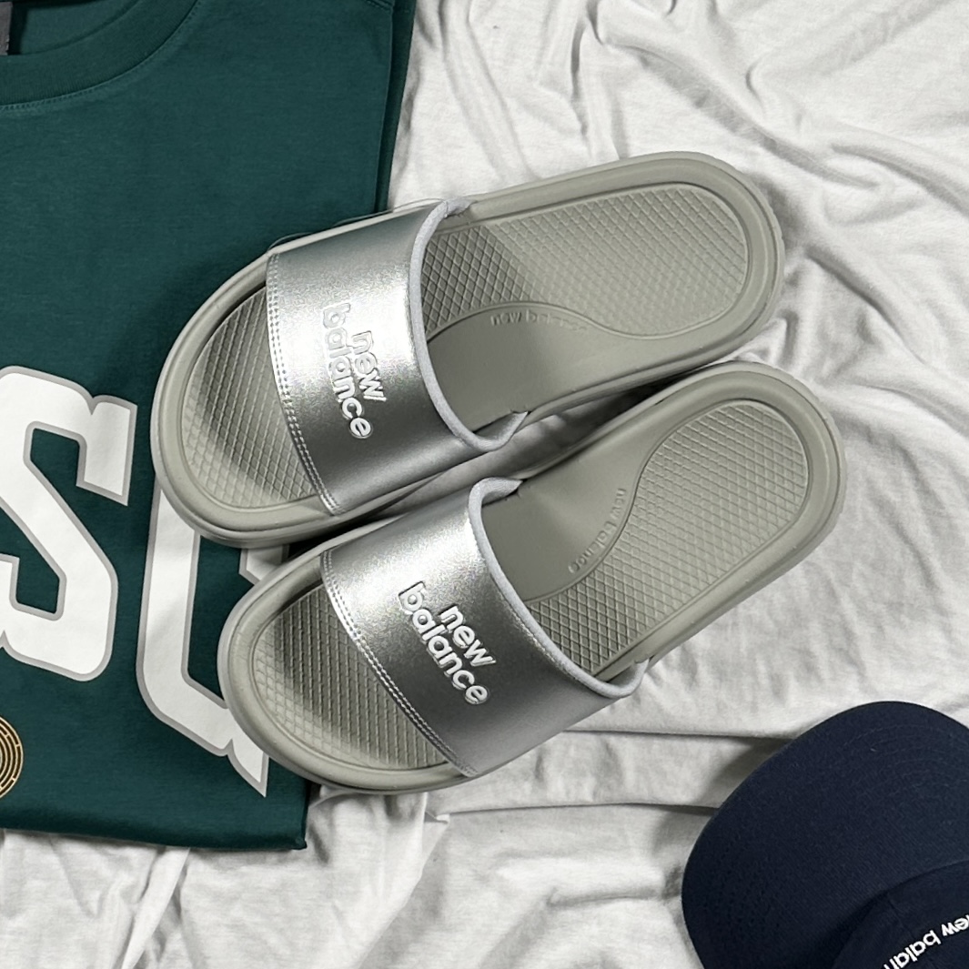뉴발란스 슬리퍼 발편한 키높이 사무실 슬라이드 SD1301