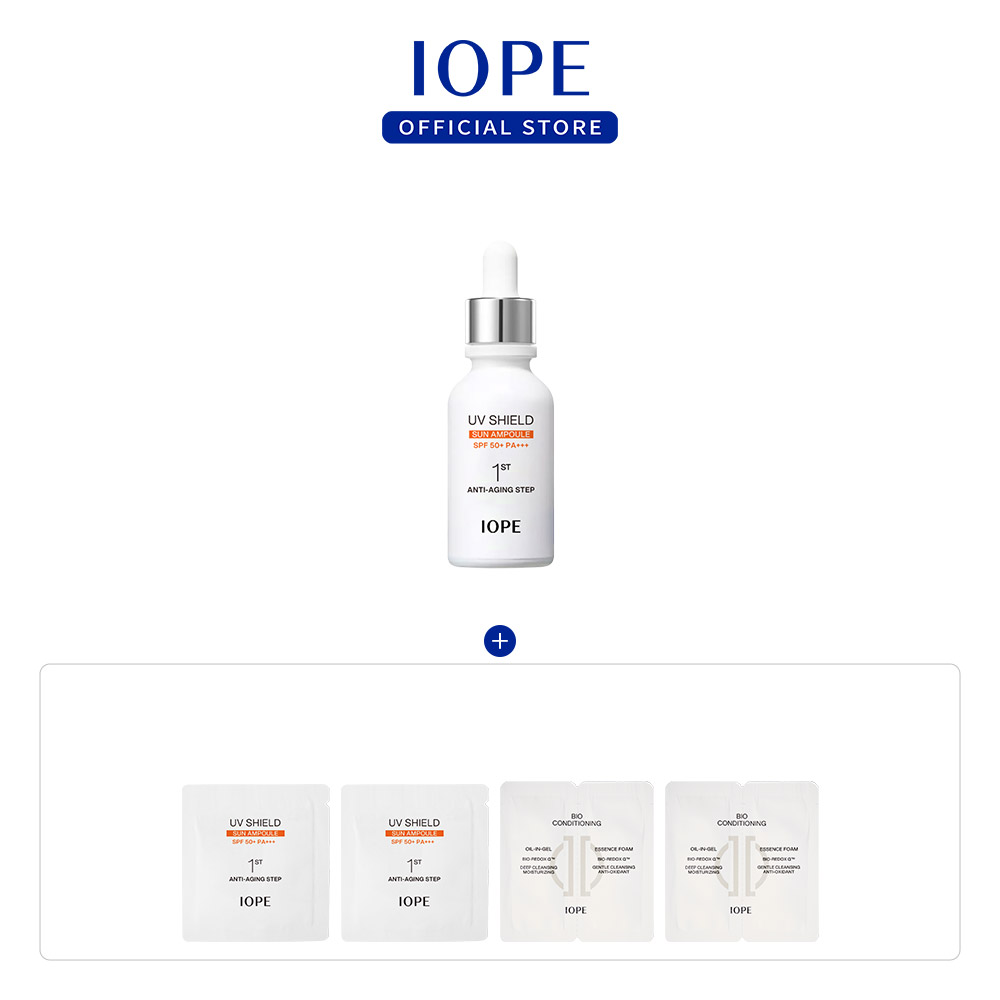 아이오페 UV 쉴드 선 앰플 40ml SPF 50+ PA+++ (최초 4중 기능성) 이미지 2