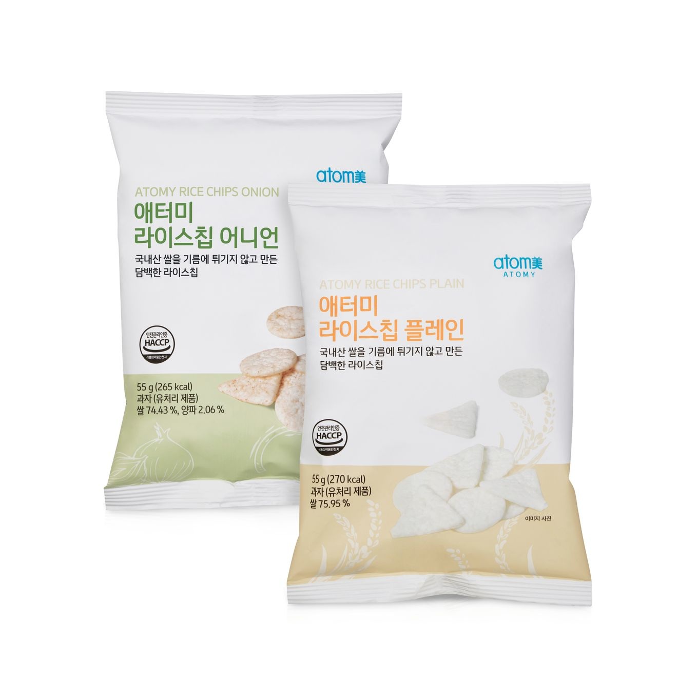 애터미 라이스칩 플레인 1박스 (24ea) - 상품 이미지