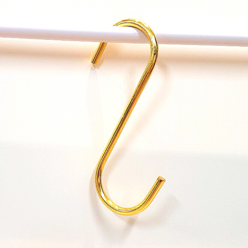 소품걸이 메탈후크 골드고리 12cm - 상품 이미지