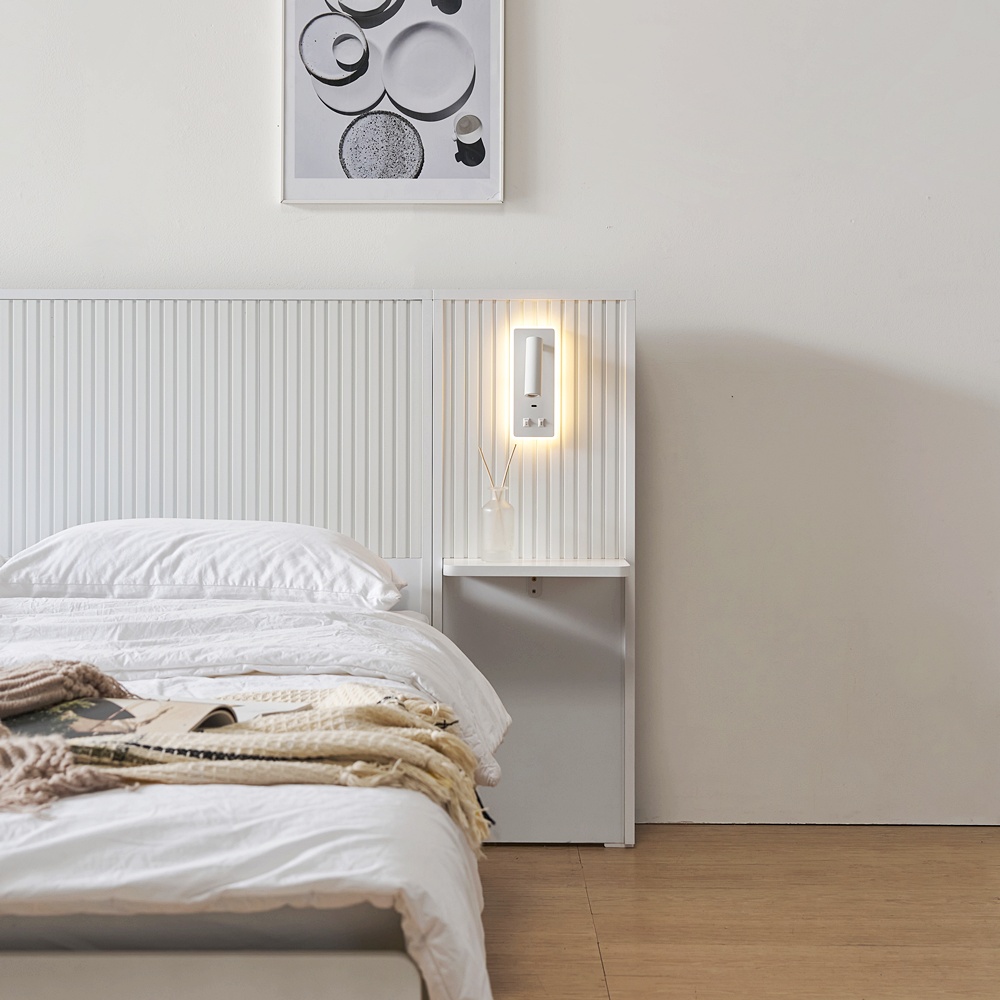 아몬디 부부트윈침대 신혼부부 높은 템바보드 호텔식 퀸사이즈프레임