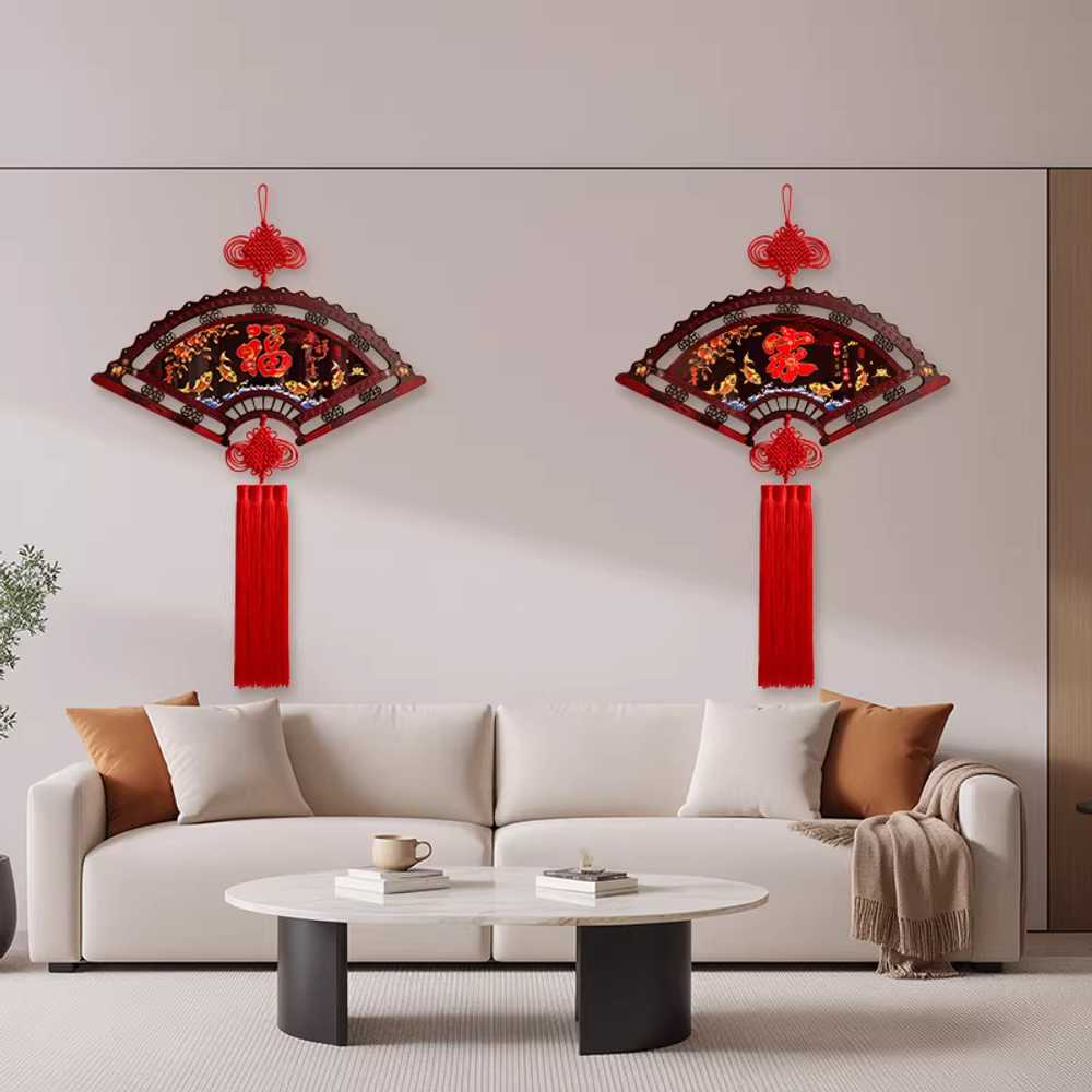 차이나 장식 반점 중화 벽면 인테리어 목각 소품 A형 95x130cm - 상세 이미지 3