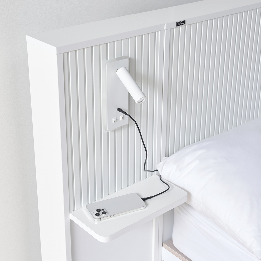 아몬디 부부트윈침대 신혼부부 높은 템바보드 호텔식 퀸사이즈프레임