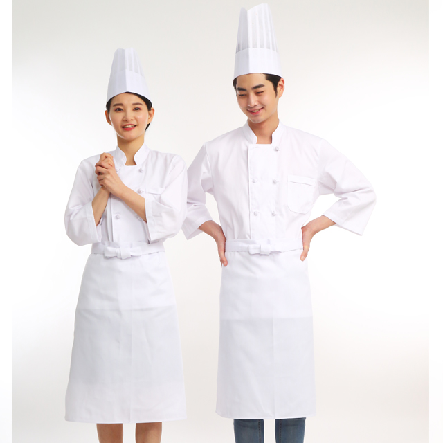 한식조리사복 20수매듭 칠부조리복 요리학원 제과제빵 조리사시험 - 상세 이미지 3