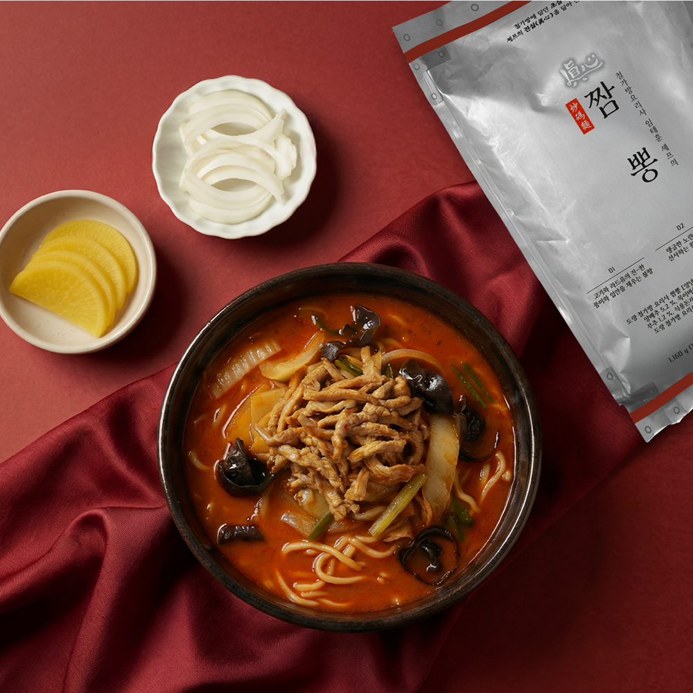 흑백요리사 철가방요리사 도량 임태훈 셰프 짜장면, 짬뽕 밀키트 세트 이미지 2