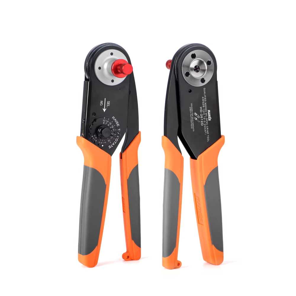 단자 찝기 펜치 케이블 슬리브 커넥터 수동 압착 HD-2612 (0.12-3.33mm) - 상품 이미지