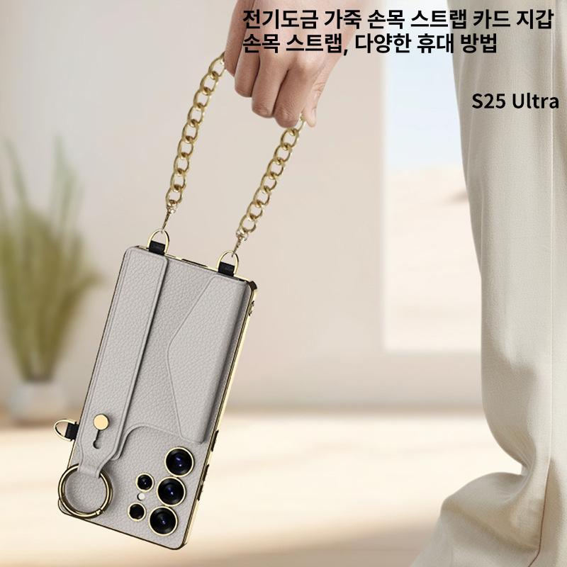 S25울트라 S25U S23울트라 S24울트라 스마트폰 지갑 케이스 마차그린 sm-s25ultra - 상세 이미지 3