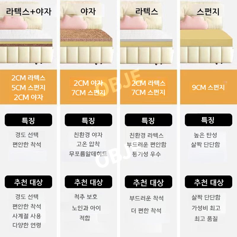 접이식 소파베드 고급형 침대 겸용 소파 스크래치 강화 - 상세 이미지 5