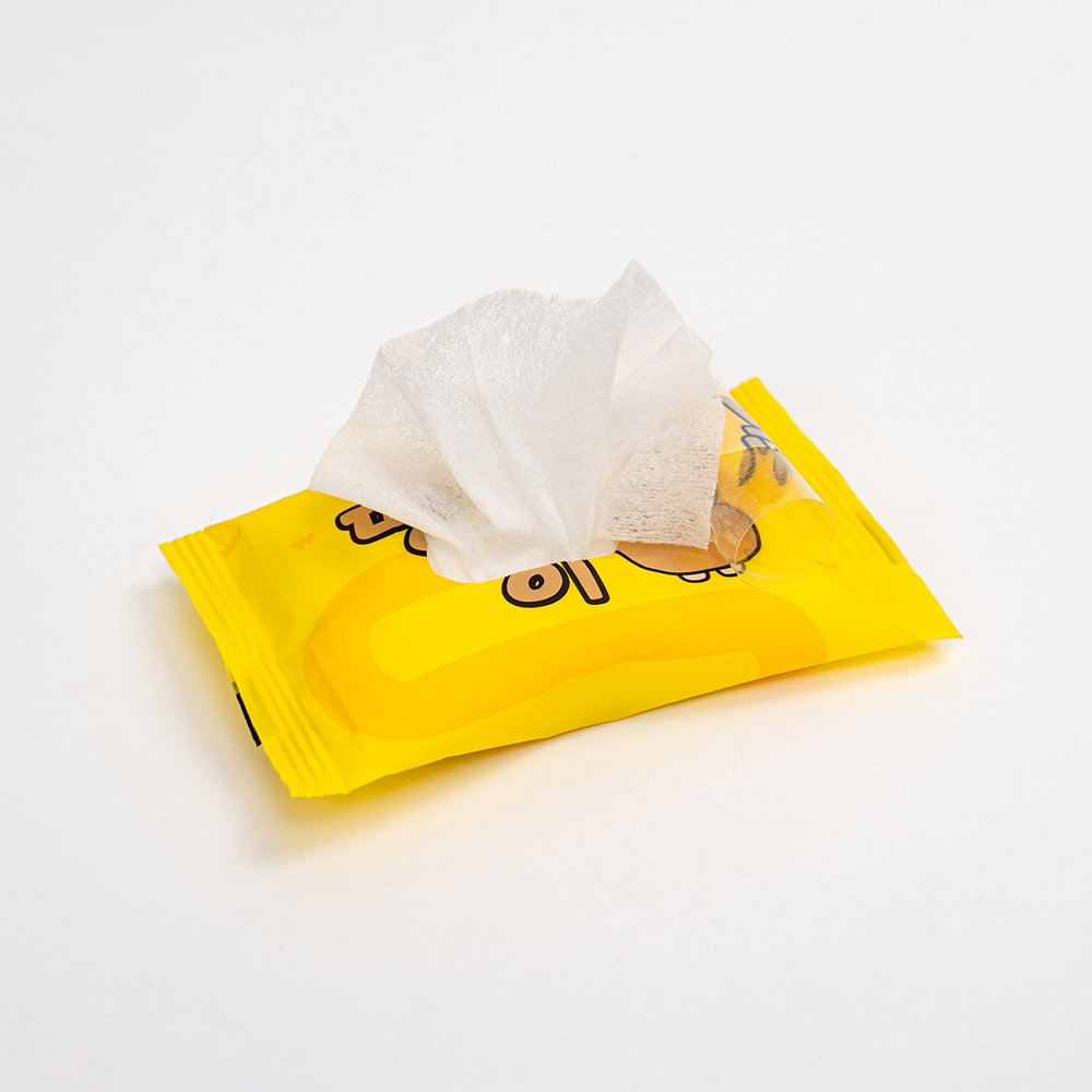 티슈도리 땅콩이 미니 물티슈 10매 10팩 휴대용 포켓 여행용 물티슈