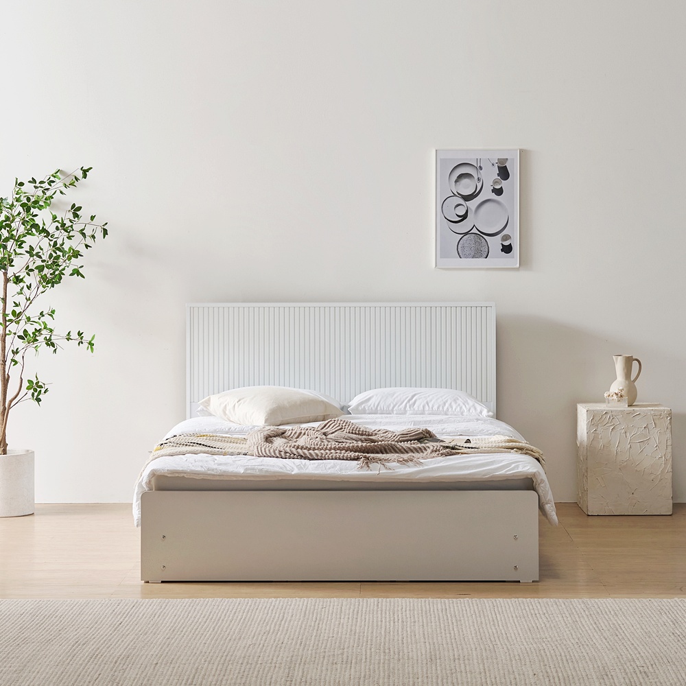 아몬디 부부트윈침대 신혼부부 높은 템바보드 호텔식 퀸사이즈프레임