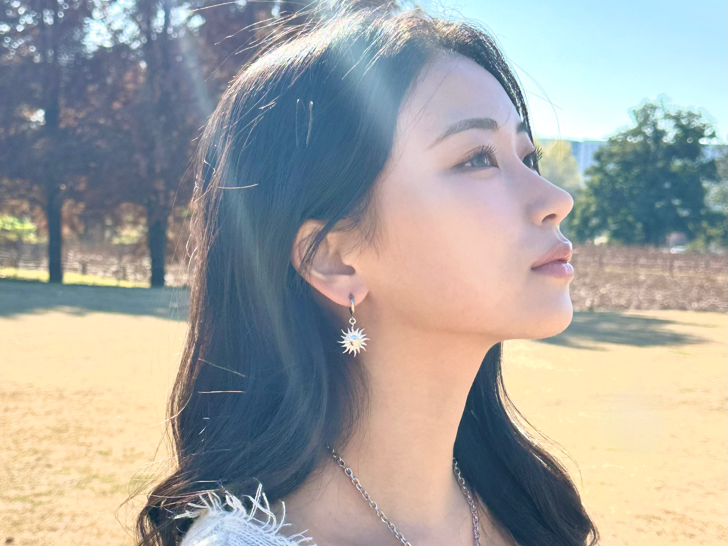써지컬 스틸 소프트 레이즈 귀걸이 - 상품 이미지