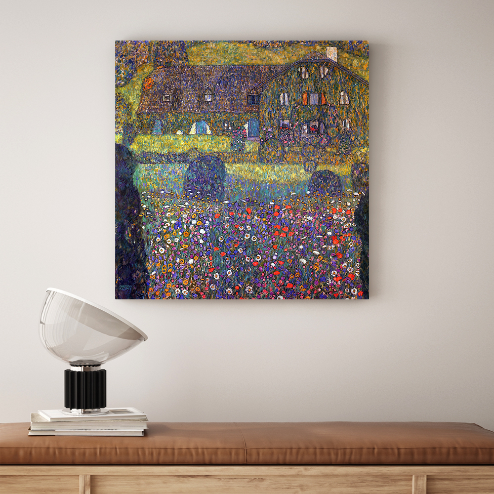 구스타프 클림트 인테리어 그림 액자 포스터 명화 Country House 1914 - 상품 이미지