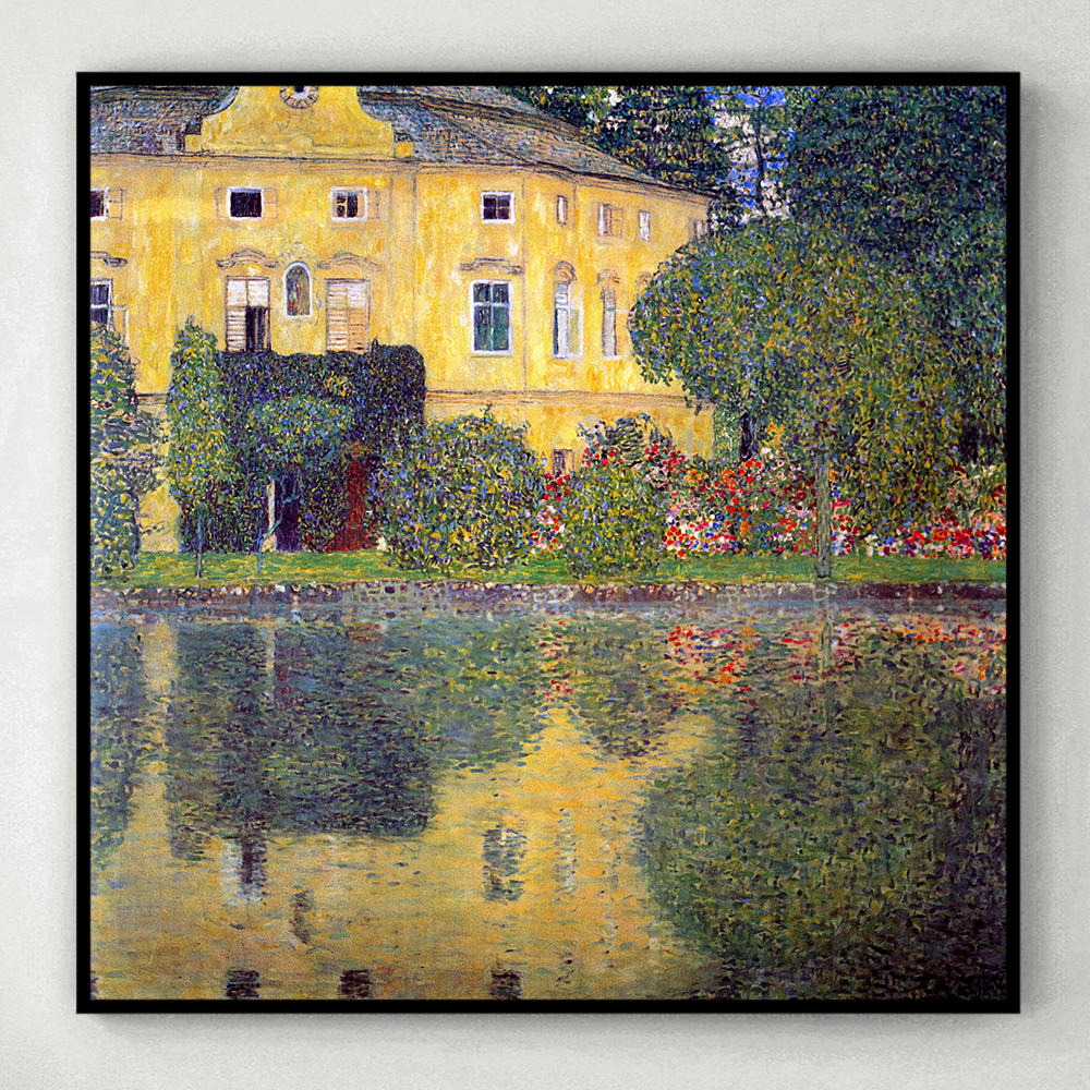 구스타프 클림트 인테리어 그림 액자 포스터 명화 Schloss Kammer 1910 - 상세 이미지 3