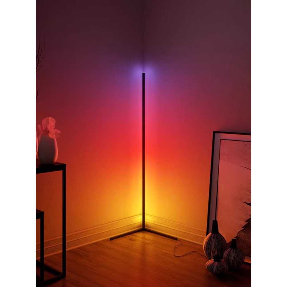 플로어램프 막대 무드등 거실 인테리어 스탠딩 독서등 120cm 단색 - 상세 이미지 5