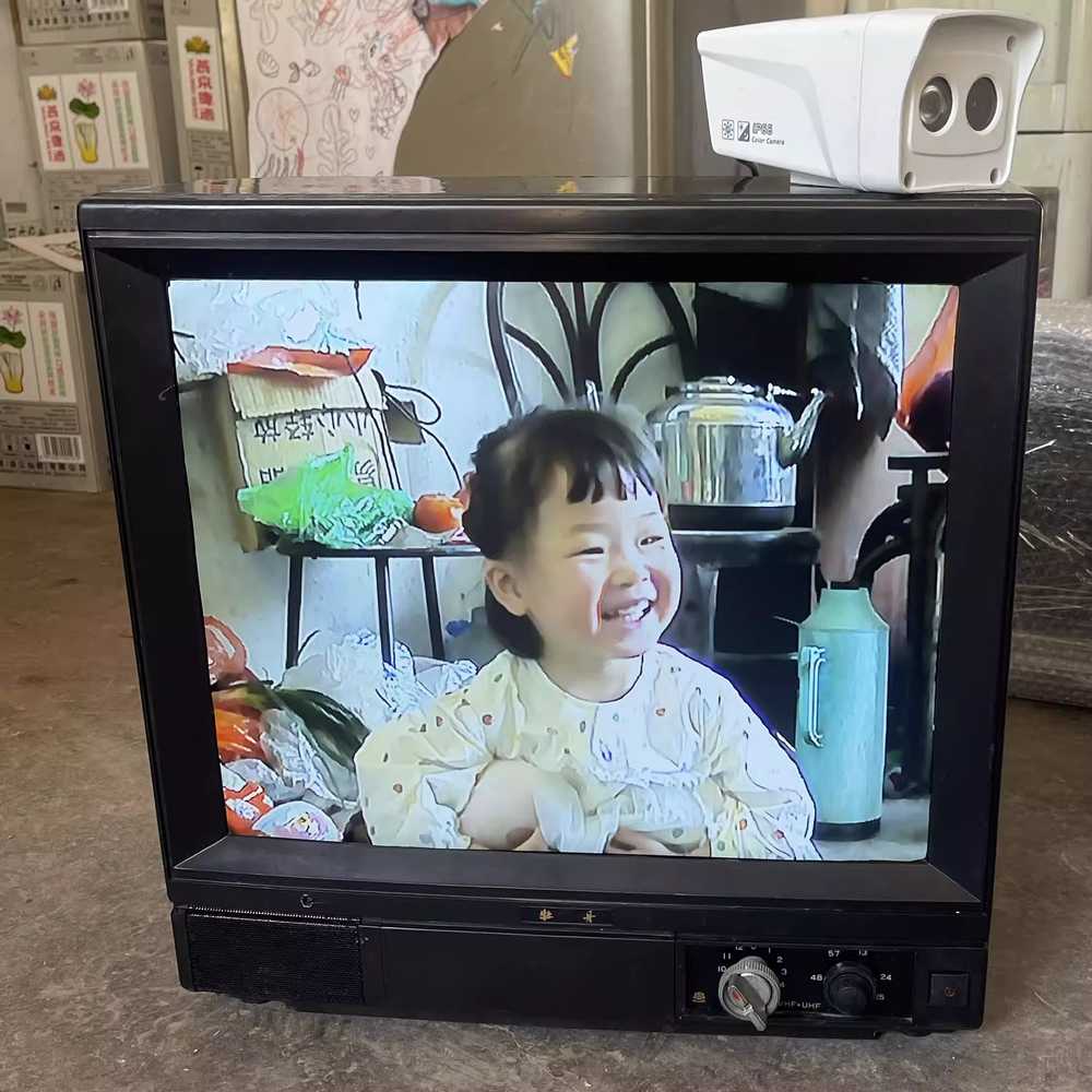 옛날티비 텔레비전 송출 빈티지소품 인테리어 촬영 TV - 상세 이미지 4