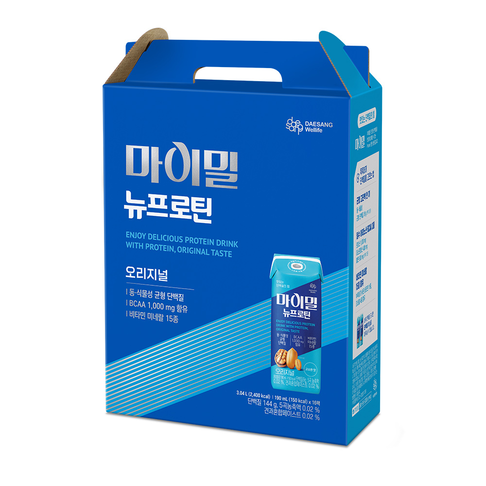 마이밀 뉴프로틴 오리지널 190 mL 16팩 + 헤이N 100% 유기농 컬리케일 2g 14포 SET 이미지 6