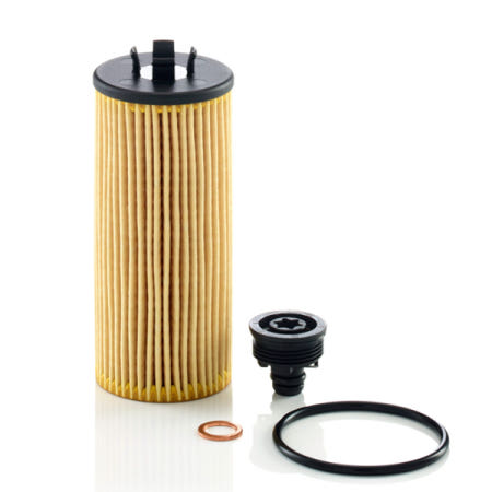 자체제작 온루브 BMW F45 220d (13~19) 쿠페 (N47) MANN 오일필터 만 독일 만필터 HU6015ZKIT