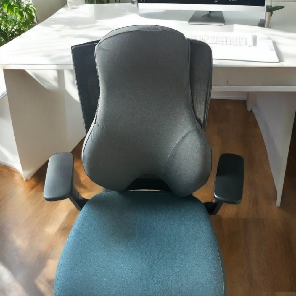 의자허리쿠션 등받이쿠션 허리 받침 사무실 메모리폼