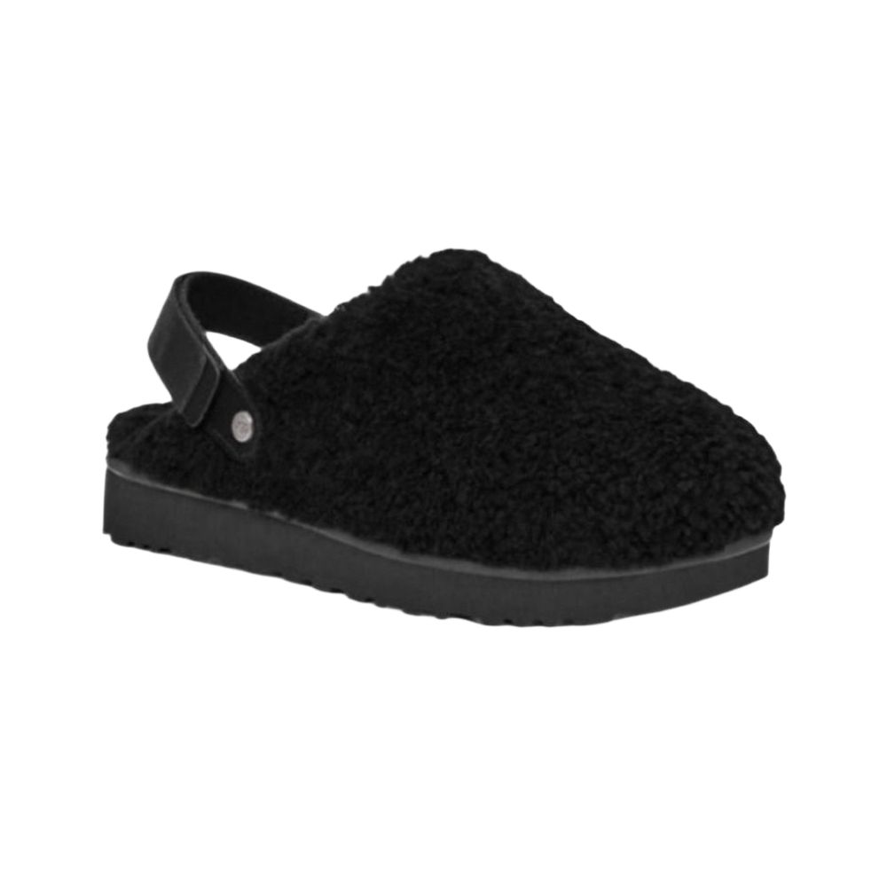 어그 UGG 미국 컬리 퍼 스트랩 샌들 라나 뽀글이 방한 슬리퍼 클로그 블랙 1167311-BLK - 상세 이미지 2