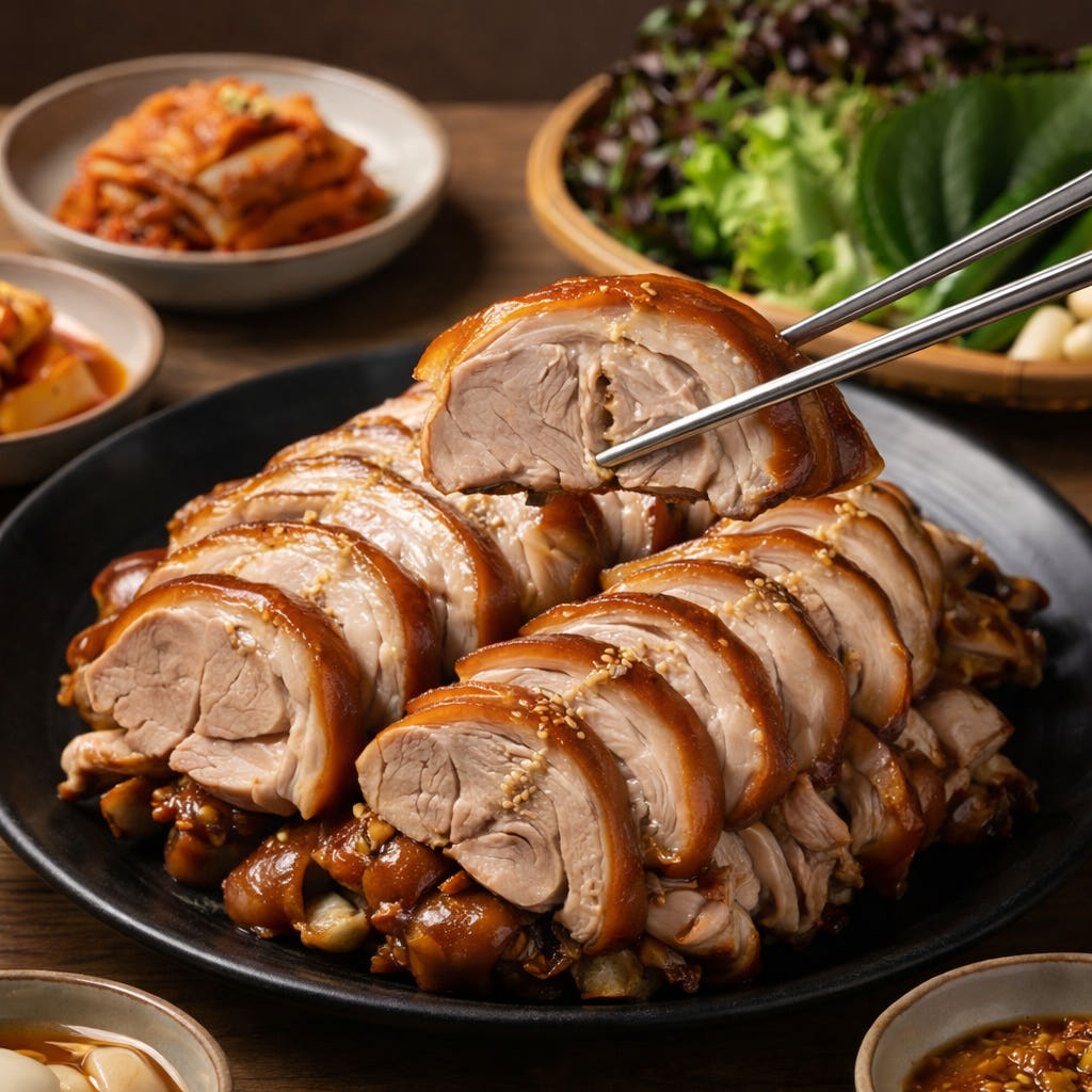삼형제고기 삼형제고기 흑마늘 순살 족발 250g 1팩 제로당 돼지 슬라이스 무뼈
