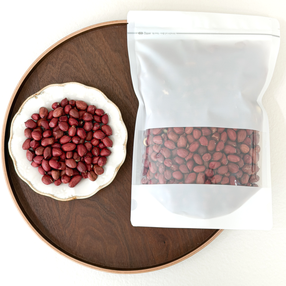 껍질이 얇아 맛있는 페루 프리미엄 레드 생땅콩 1kg, 2개 이미지 2