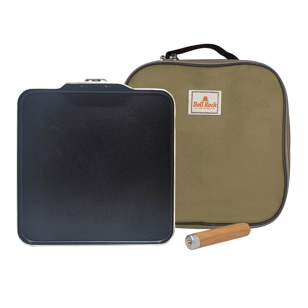 벨락 통3중 27cm 뉴 사각 코팅 그리들 프라이팬+전용케이스 포함