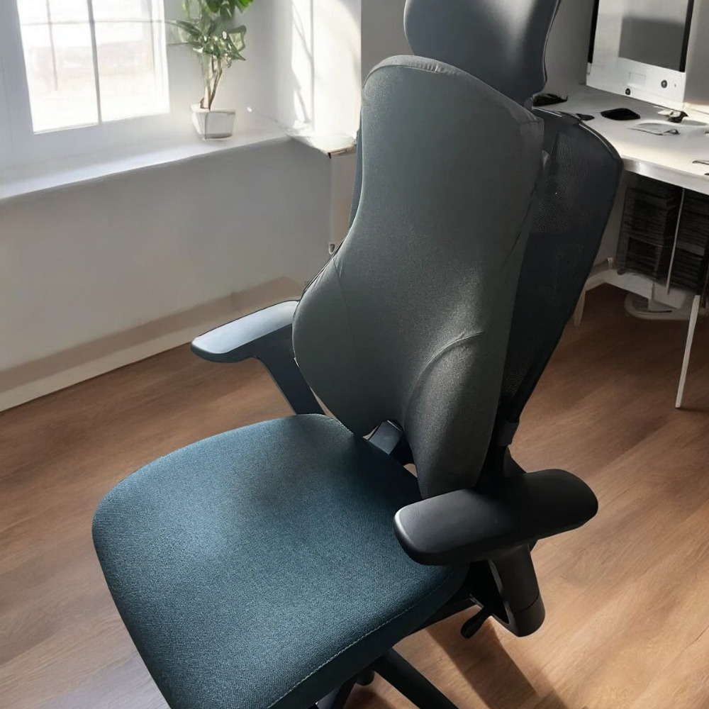 의자허리쿠션 등받이쿠션 허리 받침 사무실 메모리폼