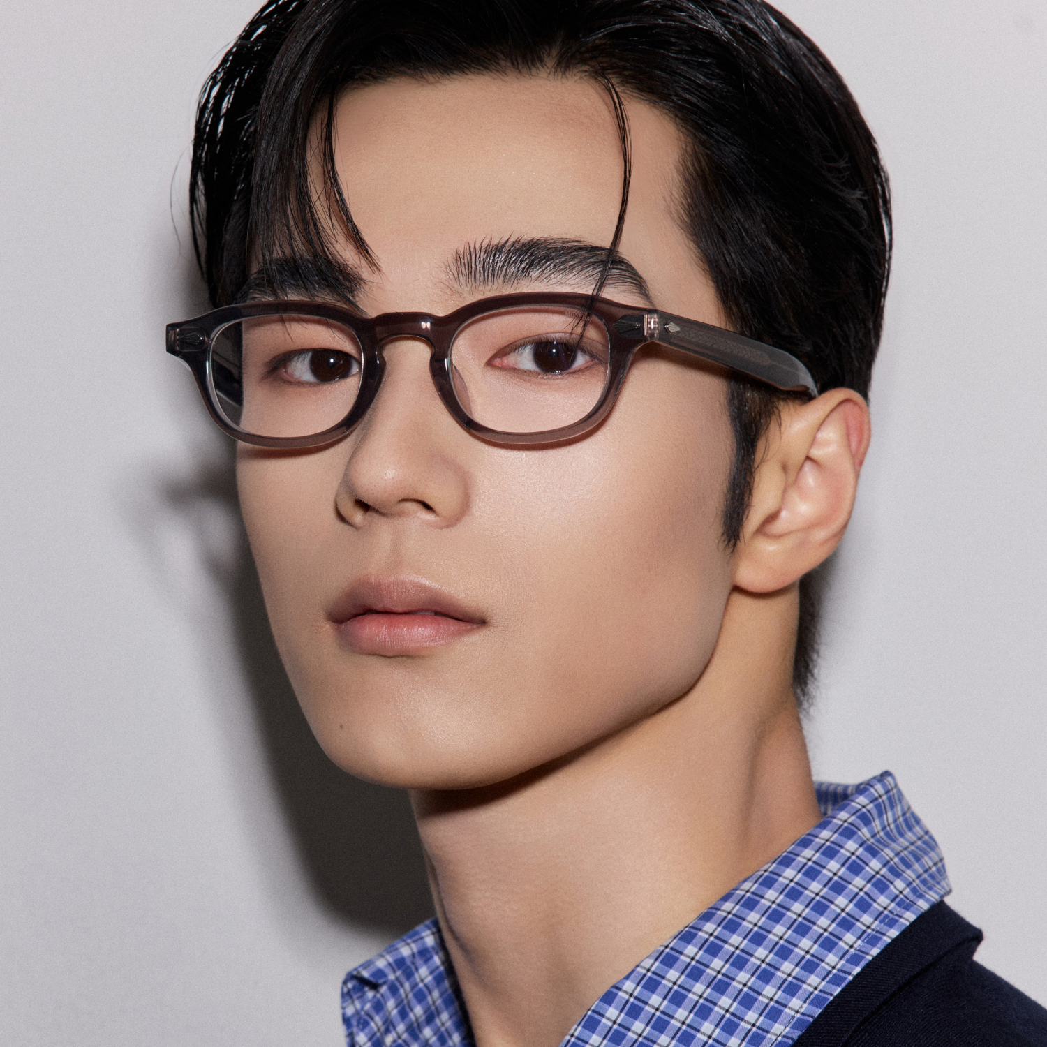 [슈퍼적립] 뮤지엄바이비컨 안경 뮤지엄81 남자 블랙 브라운 씬스퀘어 오벌 아넬형 검정뿔테 이미지 7