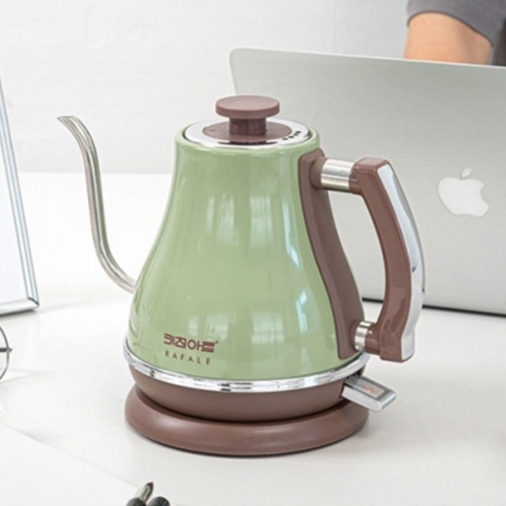 전기 드립포트 1.2L 무선 핸드 커피 차 스텐 홈카페 주전자 가정 업소용