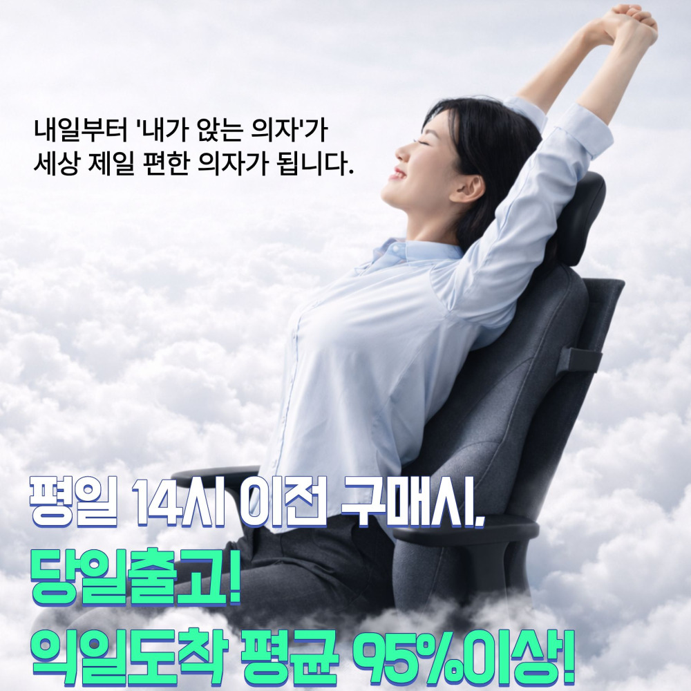 의자허리쿠션 등받이쿠션 허리 받침 사무실 메모리폼