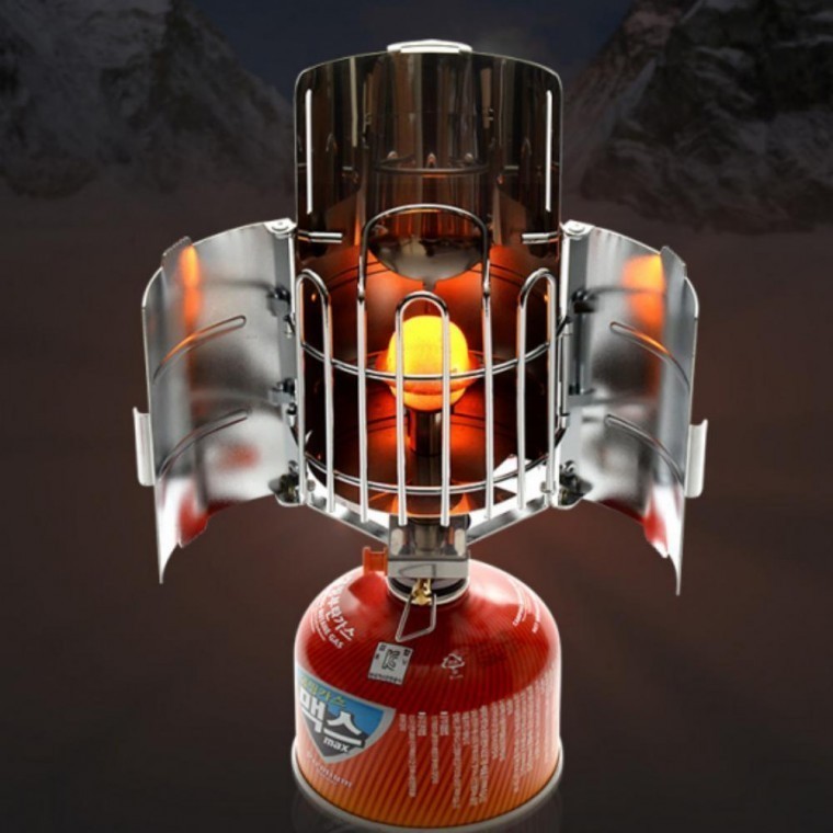 휴대용 가스히터 캠핑 가스 난로 전도판 낚시 야외