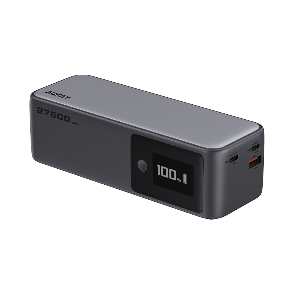 아오키 스파크 메가 140W 27600mAh 초고속 충전 대용량 보조배터리 CCC 인증/스마트 디스플레이/C타입케이블 포함 - 상세 이미지 2