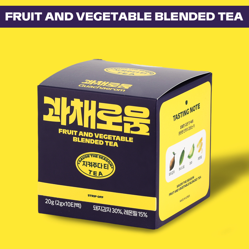 과채로움 물대신 식후 혈당 스파이크 돼지감자 무카페인 지켜주다 티 20g, 10개입, 1개 - 상품 이미지