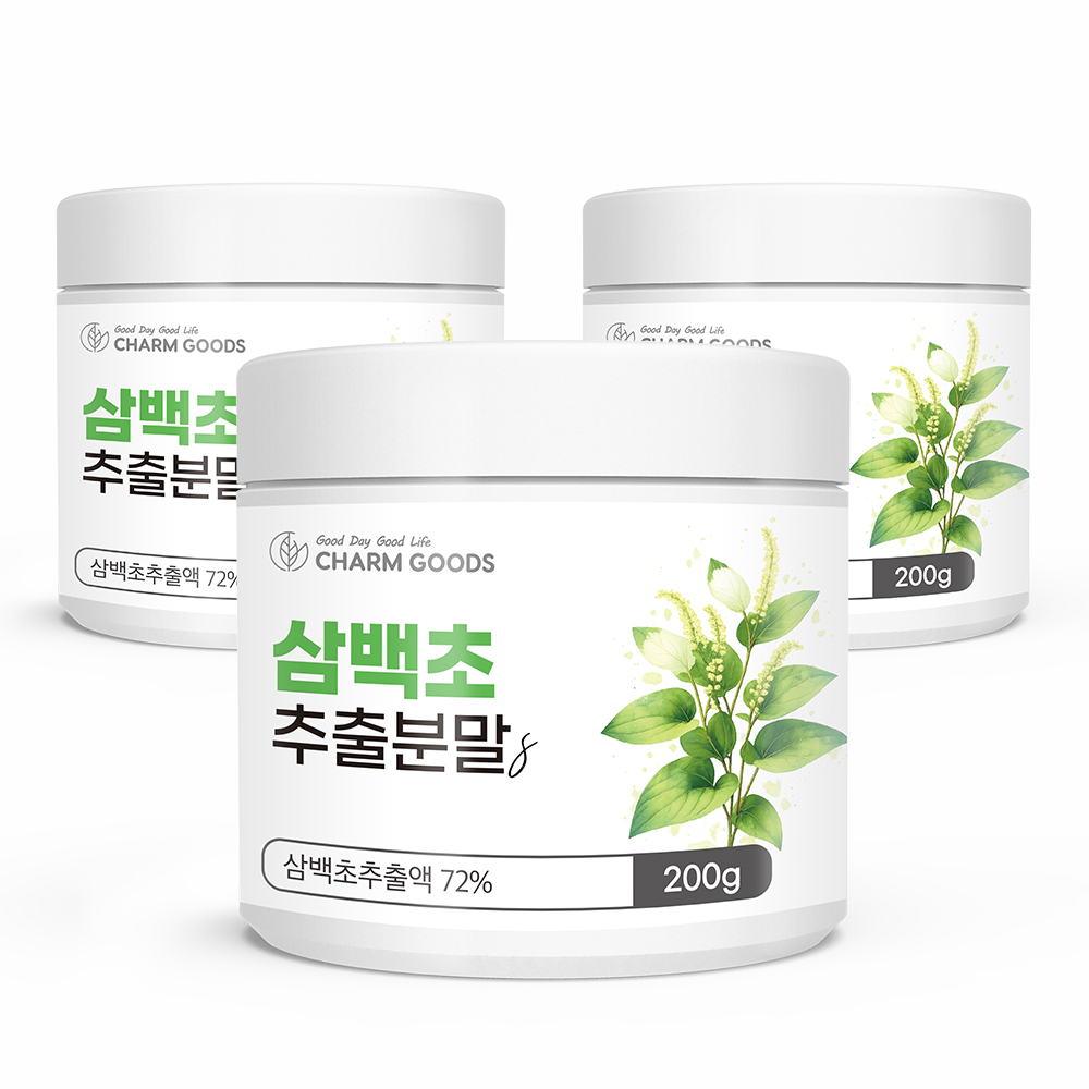 삼백초 추출분말S 국내산 삼백초 추출물 가루 200g, 3개 - 상품 이미지