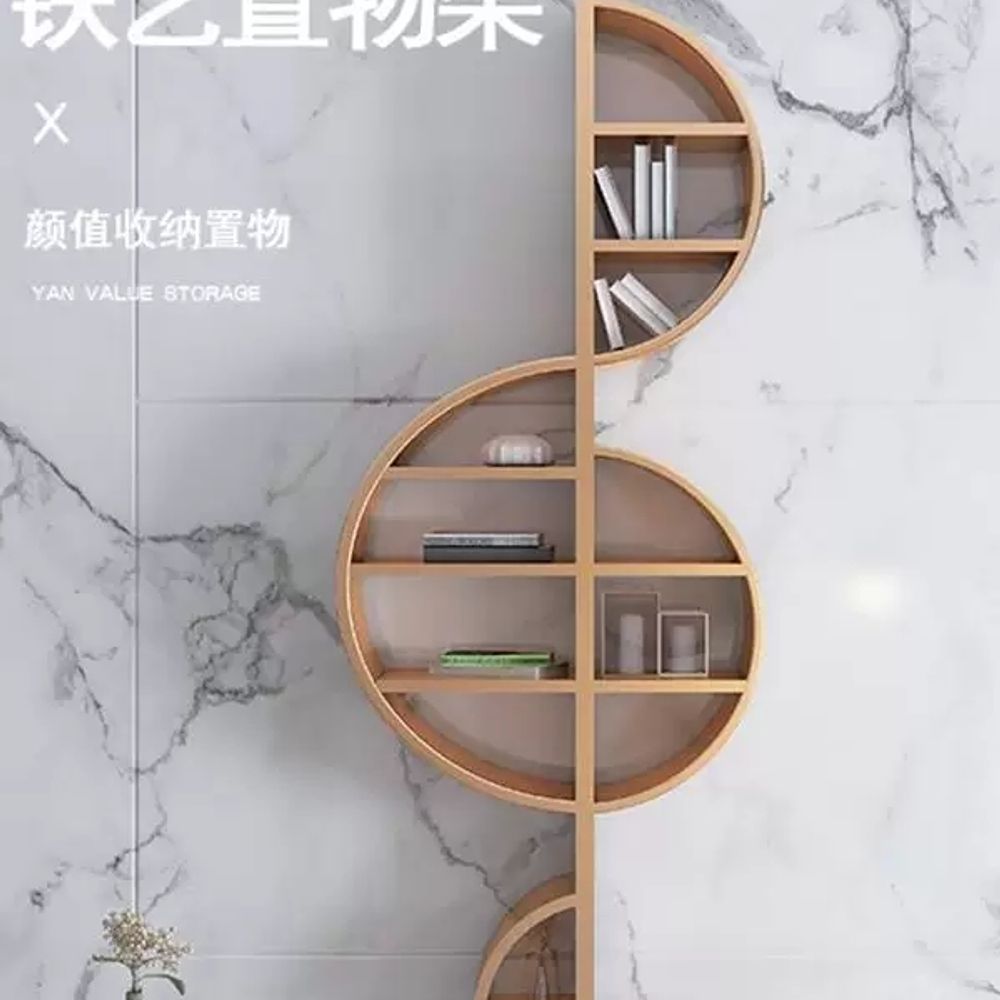 파셀몰 벽책장 폭좁은책장 600 철제 양면책장 서재 블랙 54 C. 5415125CM 검정 - 상세 이미지 4