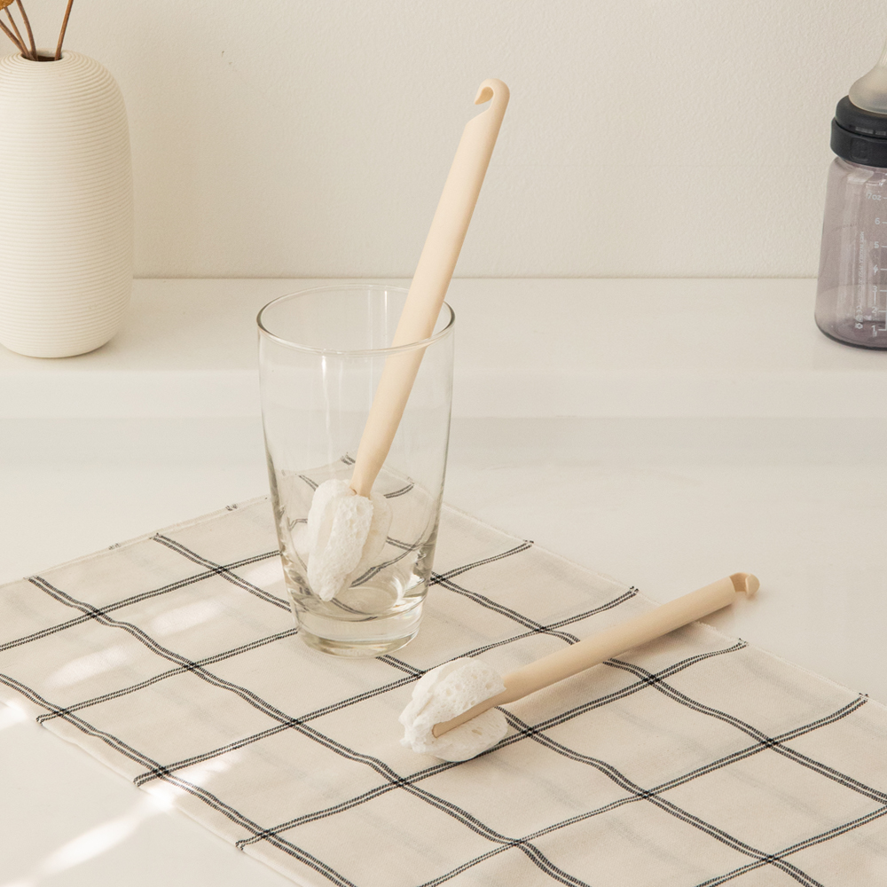 더마더 천연 스펀지 젖병 세척솔 친환경 브러쉬 2p 상세 이미지 7