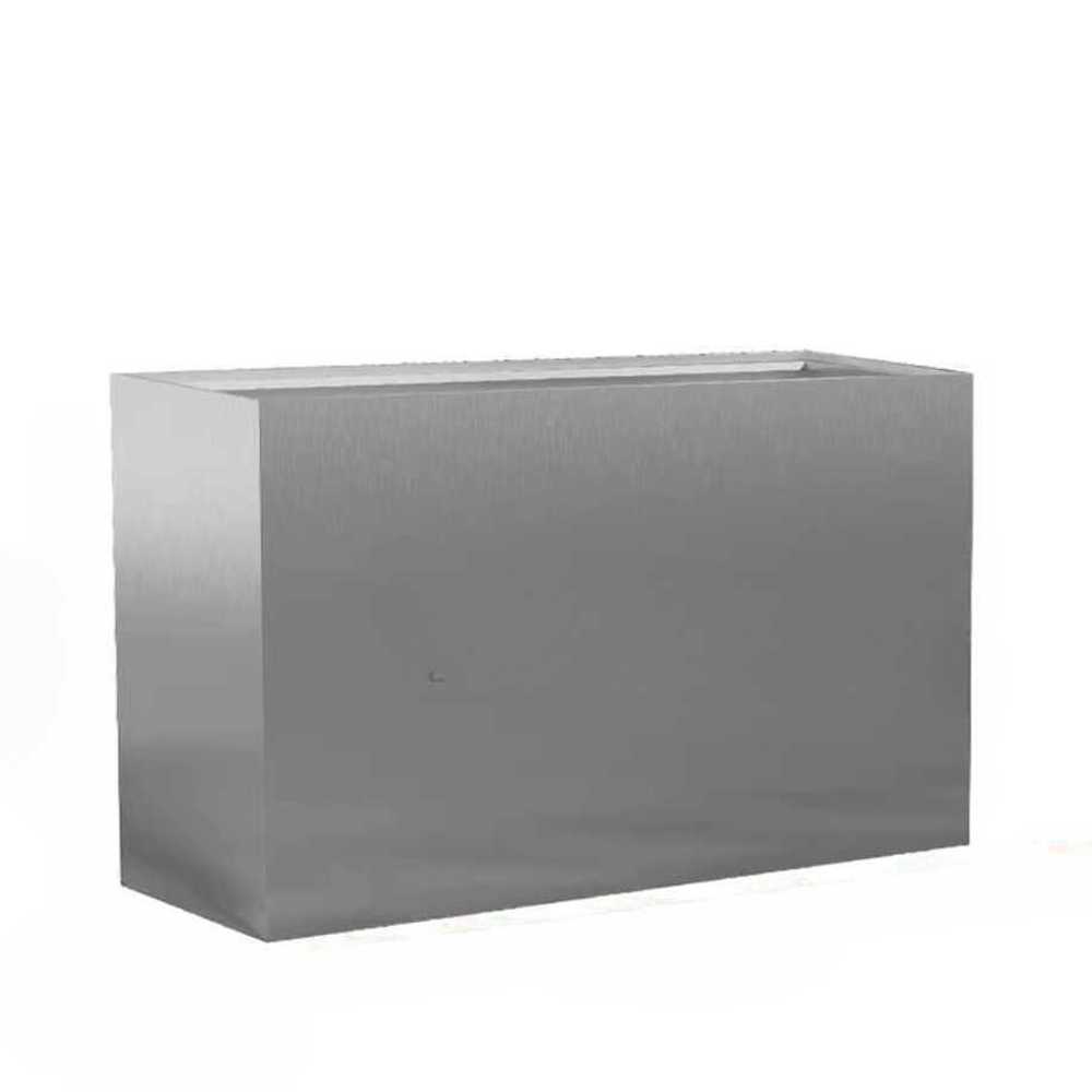 화분 파티션 플랜테리어 블랙 레스토랑 공간분리 특대 80x40cm 스테인 - 상품 이미지