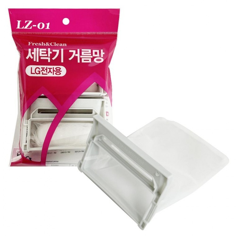 LG 세탁기 필터4p (LZ-01) 먼지망 통돌이 거름망 세탁망 - 상품 이미지