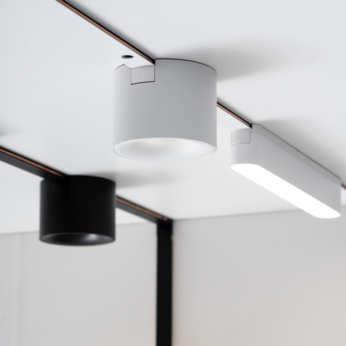 ET 마그네틱 슬림 레일 조명 전용 안정기 200W 블랙 SMPS 장착형 PPL피피엘