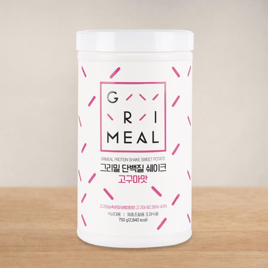 그리밀 단백질쉐이크 곡물맛 750g, 1개 사진 4