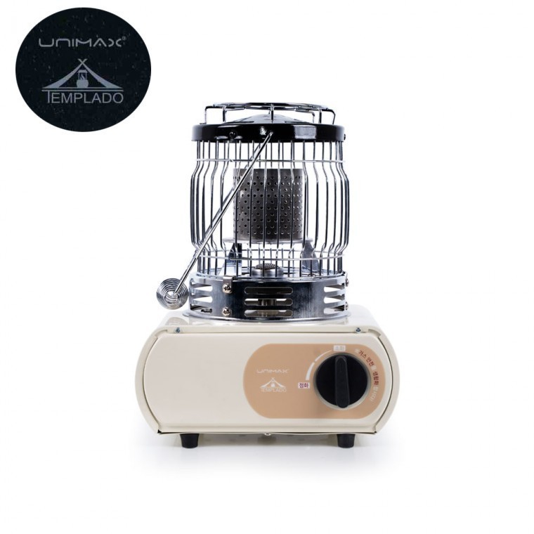 부탄가스 포터블 히터 야외용 난방용품 화이트