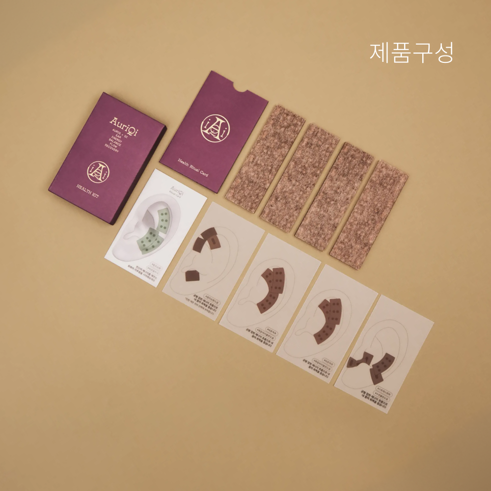 오리키 이어시드 헬스 이어테라피 귀 혈자리 위치 지압패치 이혈귀침 - 상세 이미지 3