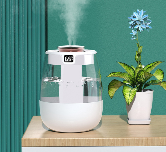 가습기 UV듀얼미스트분사가열식가습기 미니겨울용