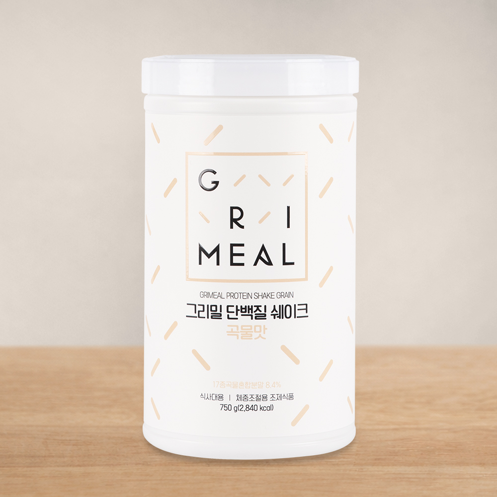 그리밀 단백질쉐이크 곡물맛 750g, 1개 제품 이미지