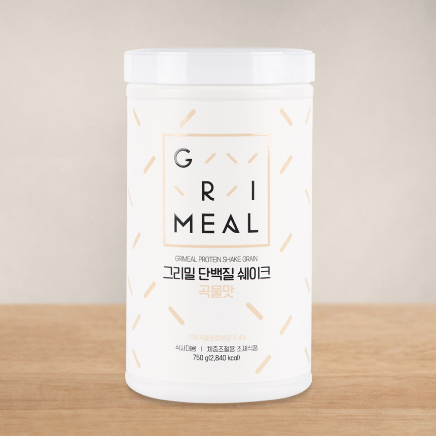 그리밀 단백질쉐이크 곡물맛 750g, 1개 사진 1