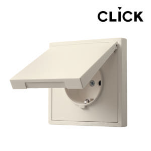 클릭 방우 콘센트 아이보리 방수 커버 CLICK 화장실 방우형 세탁실 베... 실사용 후기 | 효과 있을까? - 상품 이미지 1