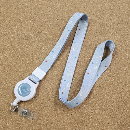 귀여운 파스텔 릴홀더 학생증 목걸이 사원증 목걸이 줄