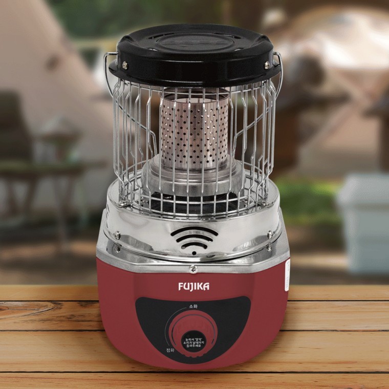 후지카 부탄 가스난로 FU-119 레드