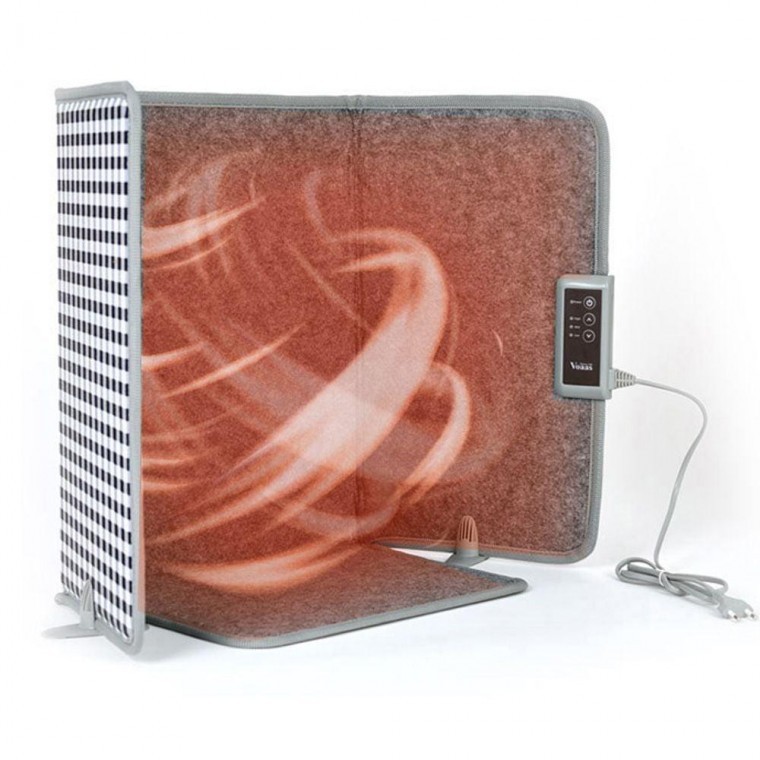 4면 발난로 책상 접이식 파티션 히터 핫매트 발따뜻 사무실