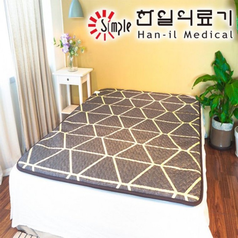 더블전체난방 탄소전기매트 한일의료기 무전자 북유럽 거실매트 온열매트